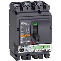 Автоматический выключатель 3П M5.2E 250A NSX250R(200кА при 415В, 45кА при 690B) | код. LV433522 | Schneider Electric 